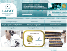 Tablet Screenshot of lapatcuiaba.com.br